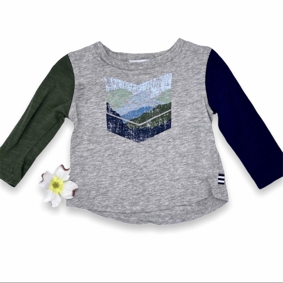 EUC Splendid 2-Pc Chevron Mountain Vista Set, 3-6m - Picture 3 of 14